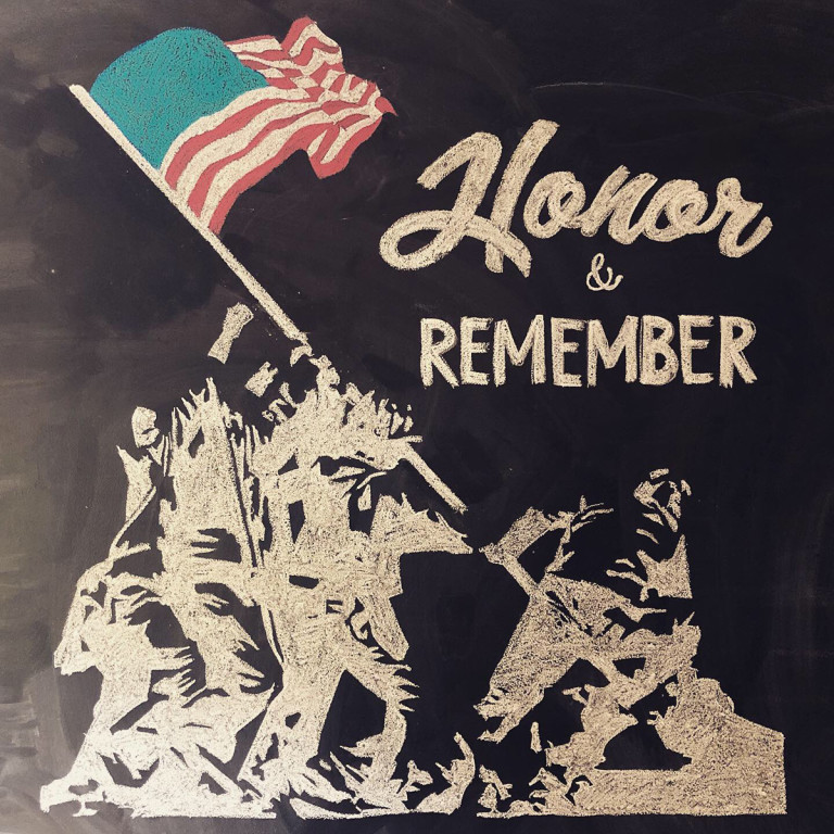 What Memorial Day Means to me Jessi Queen Atlanta Chalk Artist and
