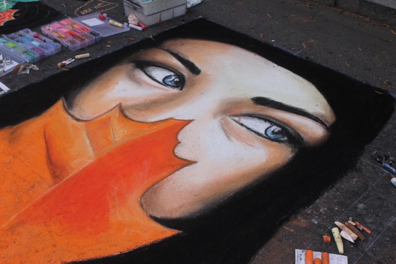 Pop Up Chalk Art Festival