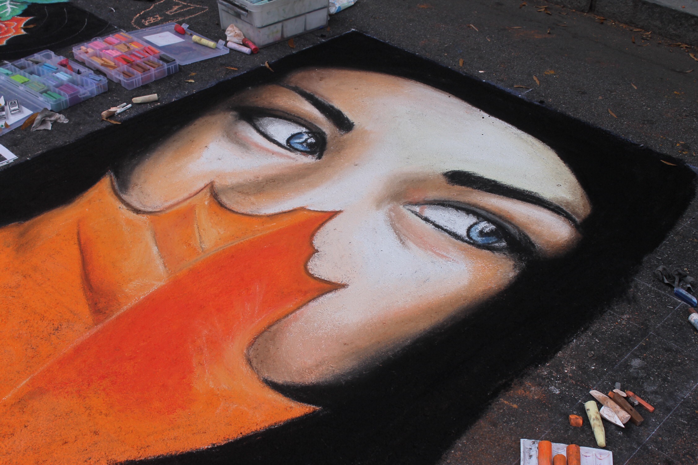 Pop Up Chalk Art Festival